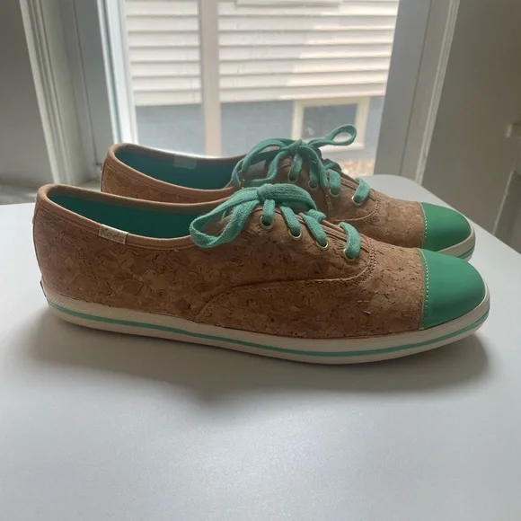 Kate Spade Corkie Sneakers Size 7 1/2 - Picture 2 of 7